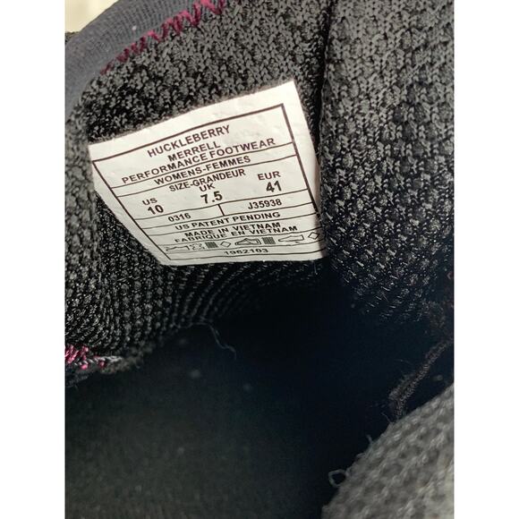 Merrell Capra Huckleberry Hiking Shoes Women’s Size 10 - Picture 8 of 8